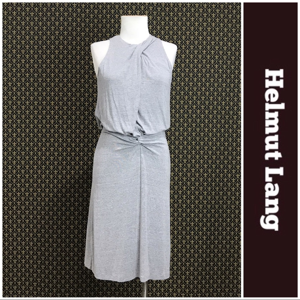 Helmut by Helmut Lang Knit Heathered Twist Dress